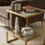 Table de bout avec rangement Ellesmere