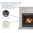 Duluth Forge Full Size Dual Fuel Ventless Gas Fireplace With Mantel - 32,000 BTU, Remote Control,-44647289