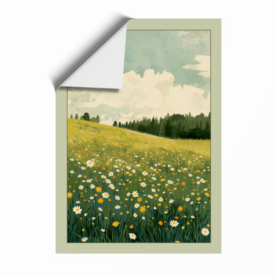 Wildflower Meadow Botanical - Framed Print