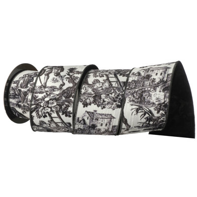 Ruban en velours 4 po X10Y