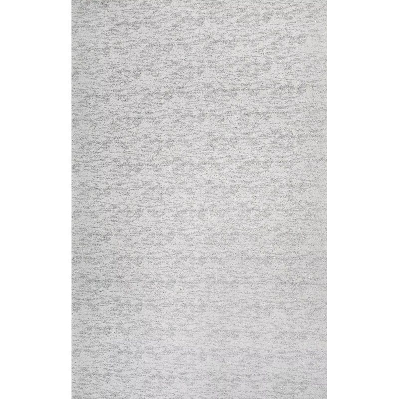 Papier peint uni blanc cassé texturé Mica