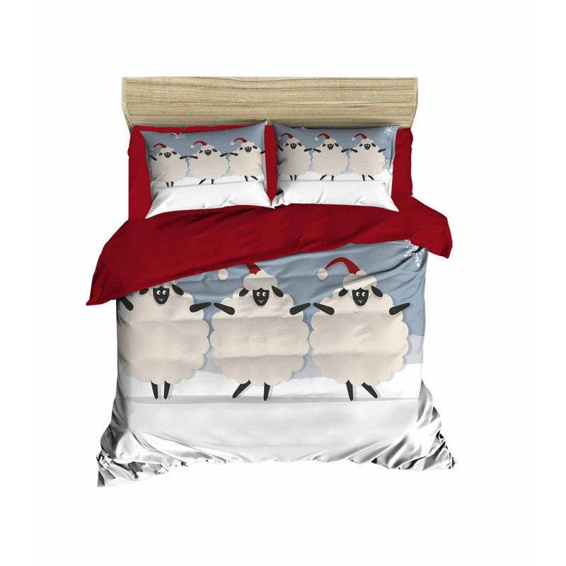Bruton No Pattern Duvet Cover Set with Pillowcases Included