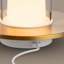 Petite lampe de table à DEL à intensité variable de 6,3 po avec 4 niveaux de luminosité Candle