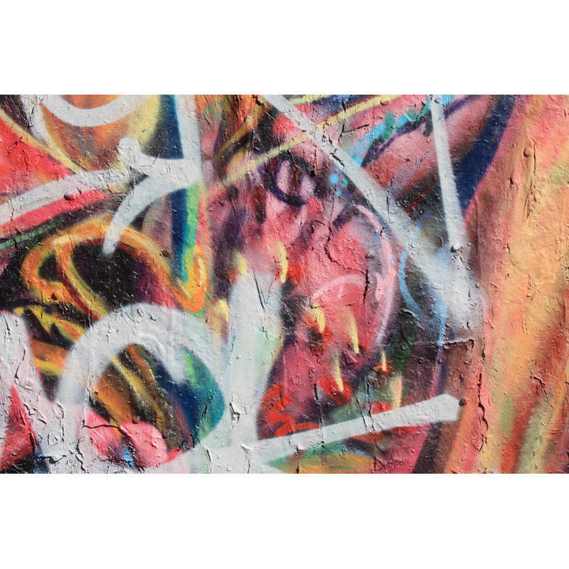 Graffiti, Bristol Uk by Gwenythlloyd - Wrapped Canvas Print, 51cm H x 76cm W
