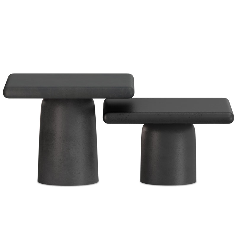 Ensemble de tables basses gigognes Zachary