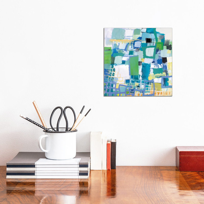 Serene 1 Piece Wrapped Canvas Painting, 30.48 cm H x 30.48 cm W