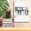 «Cats In Library» par Pechane, art mural sur toile-101648811