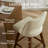 Bisto Modern Faux Leather Swivel Bar Stool with Cutout Backrest-466326318-466326317