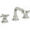 Descanso 8" Widespread Lavatory Faucet with Cross Knurled Handle and Completely Finished ZeroDrain