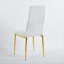 Ensemble de salle à manger 1 + 4,5 pièces, table de salle à manger de style Mid-Century pour 4 à 6 personnes avec plateau en verre, table de salle à manger à piédestal, table basse de loisirs.