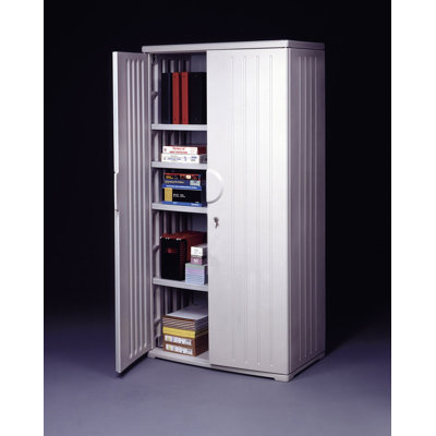 OfficeWorks 36'' Wide 4 - Shelf Storage Cabinet