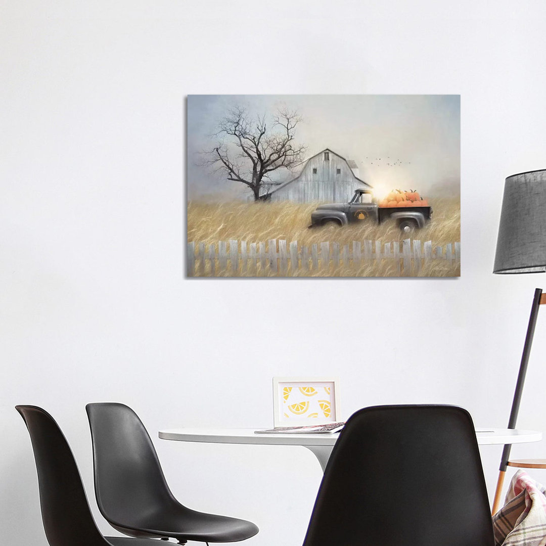 Fall Pumpkin Harvest - Print on Canvas