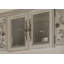 Bureau d'ordinateur et huche Bone