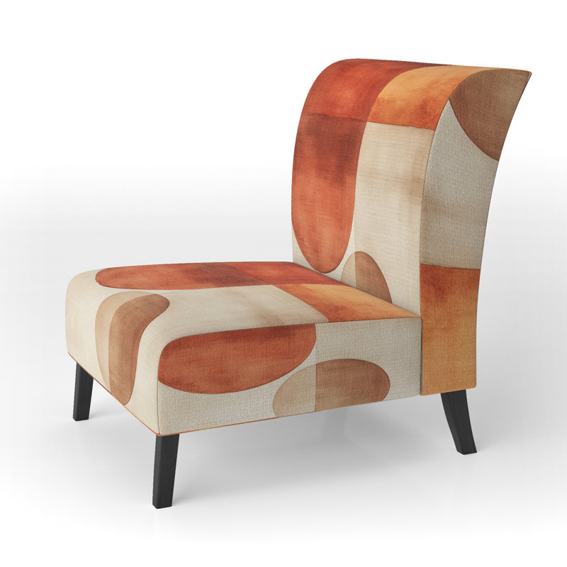 Fauteuil de chambre Abstract Modern, Slipper Armless