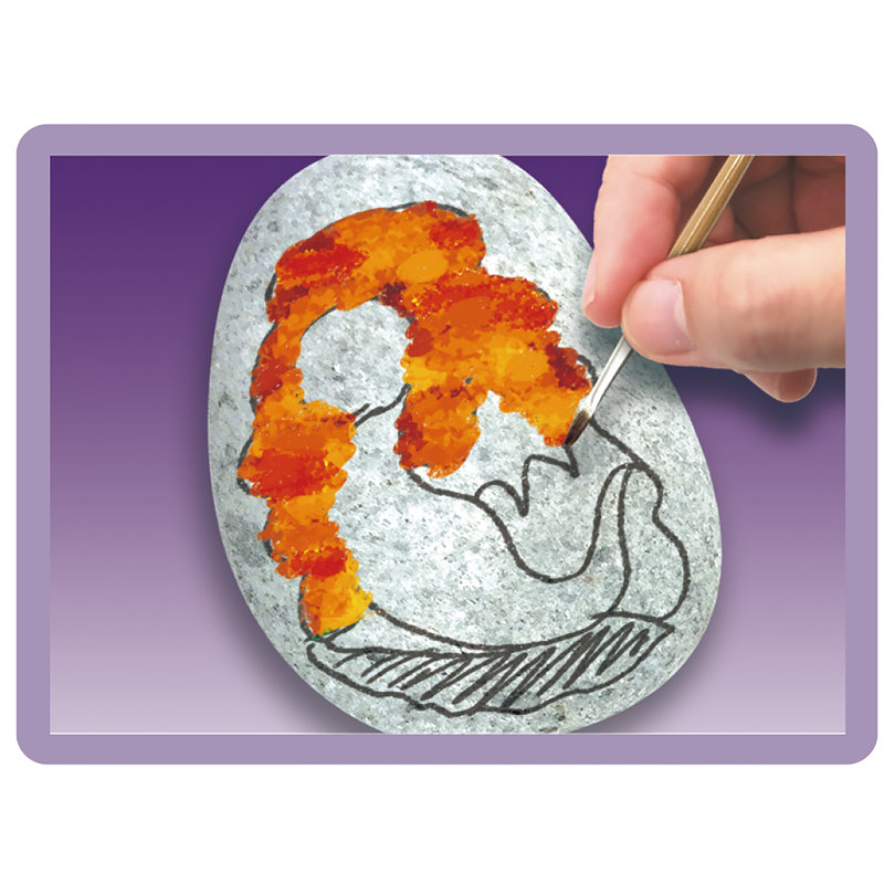 Ensemble de peinture rupestre - Dragon B