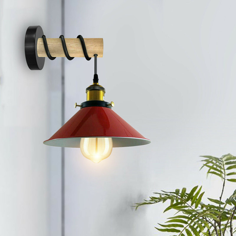 Cielito Armed Sconce, No, Red