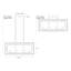 Luminaire suspendu 4 lumières Abdiasis