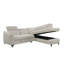 Canapé-lit modulaire avec canapé-lit et méridienne avec rangement 2 en 1 pour canapé de salon Canapé modulaire avec lit escamotable, beige-563744845