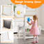 Ensemble de table et de chaises pour enfants avec chevalet, tableau blanc et rouleau de papier pour tableau noir-271571052