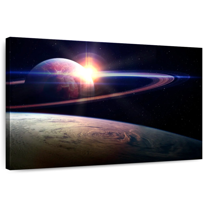 Oberle Sunrise In Vast Space