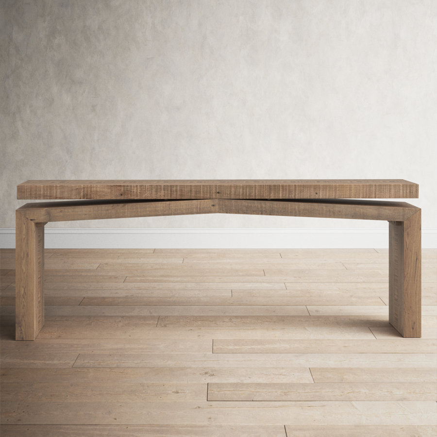 Henn 78.75" Solid Wood Console Table