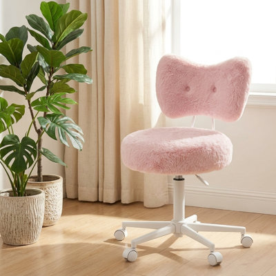 22.8 W Teddy Fabric Swivel Task Chair
