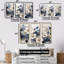 Ensemble d'art mural Dorset - Violettes-107765986-107765988