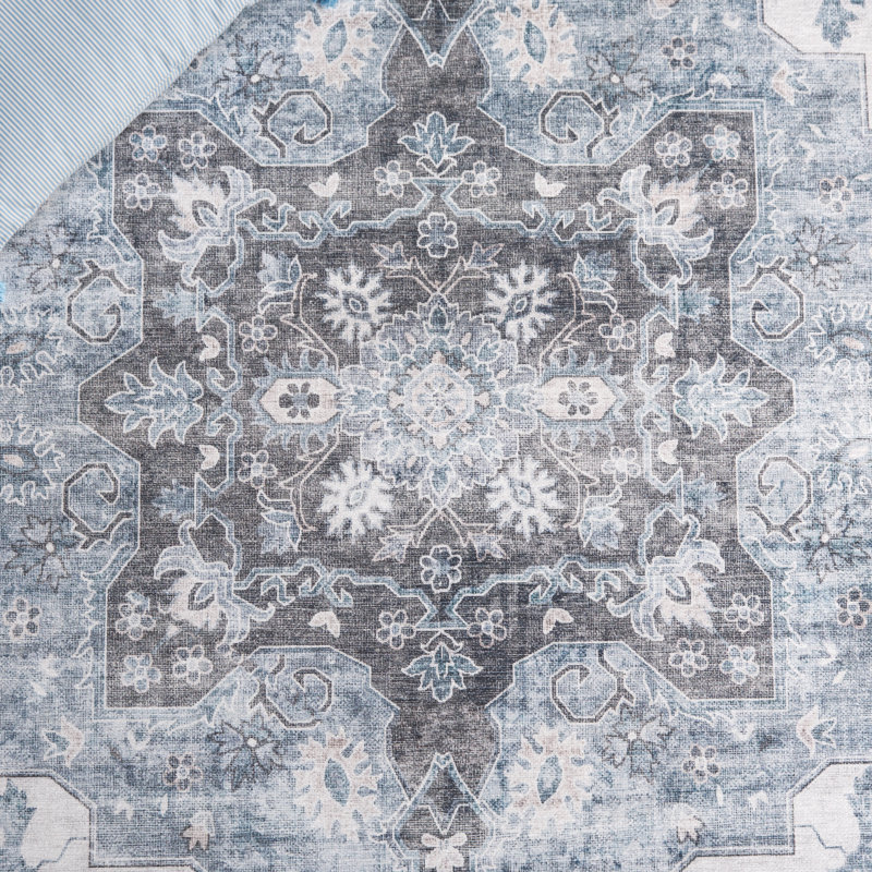 Mikali Machine Washable Non-Slip, Rectangle 152 x 244cm