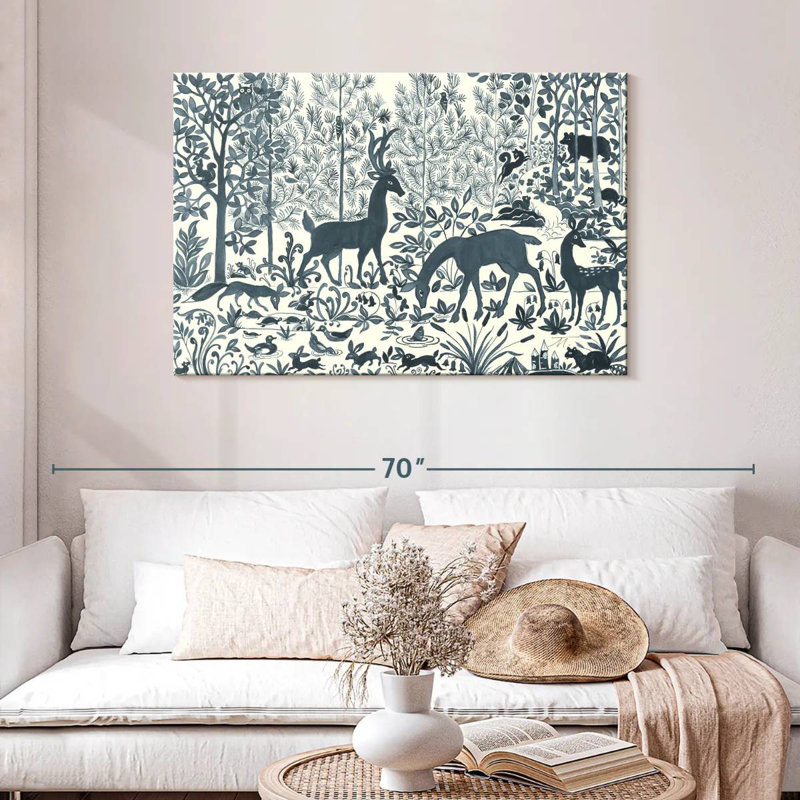 Alvord Forest Life I, H 30 po x l 45 po