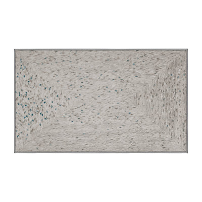 Machine Washable Gray Area Rug