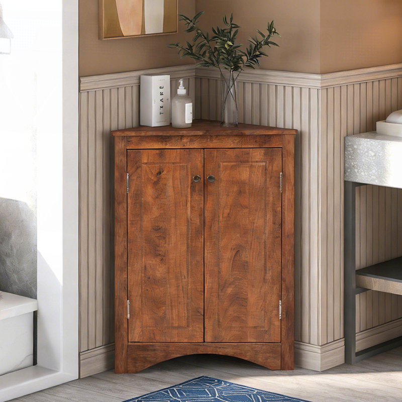 Armoire de rangement Triangle, Brun