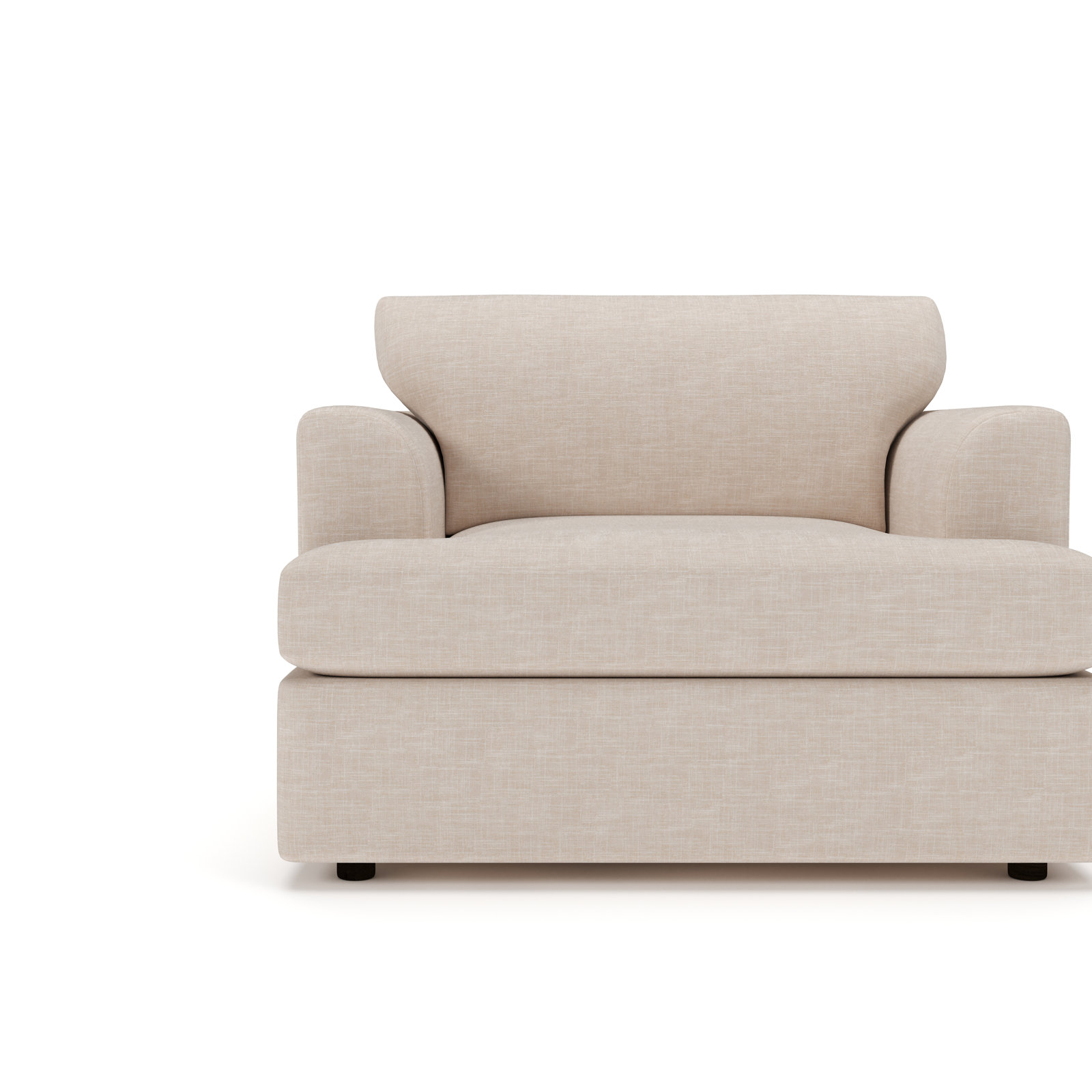 Brooks Upholstered Armchair, Lena Sand