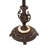 73" High Shell With Jewels Torchiere