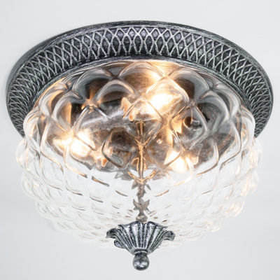 Rodrigue Glass Flush Mount