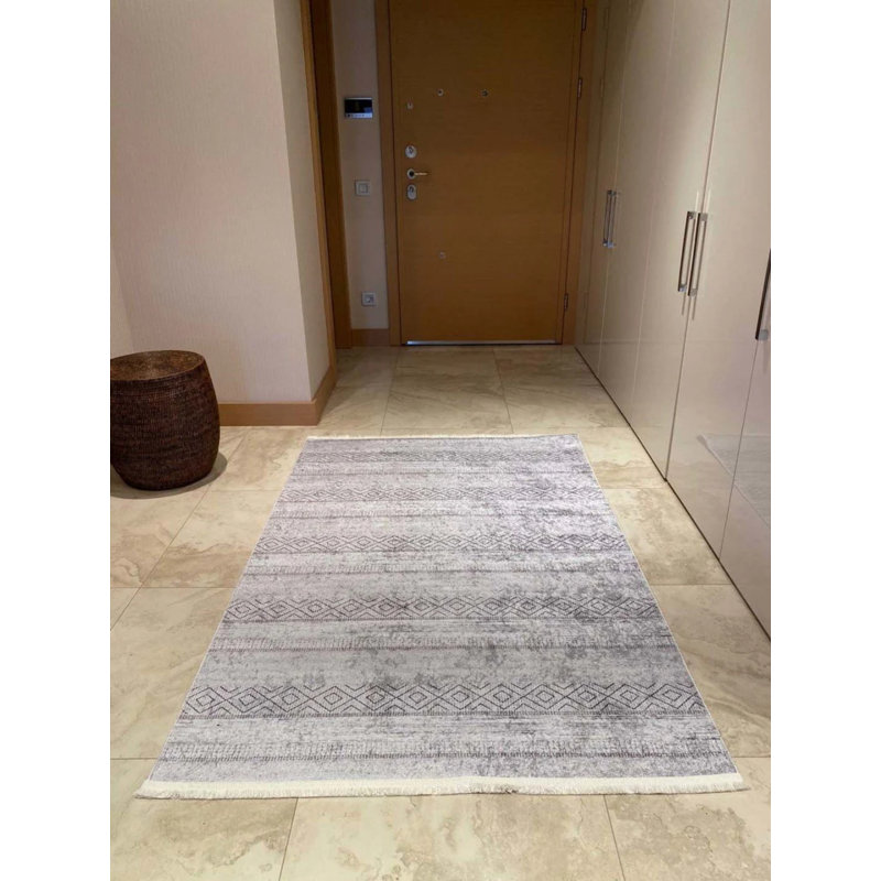 Tapis Toscana avec envers antidérapant, Carré 5 pi 3 po