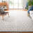 Burhardt Geometric Handwoven Ivory/Navy Area Rug-1875507966
