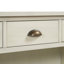 Console vintage en bois avec console et 3 paniers en jacinthe d'eau-109212254