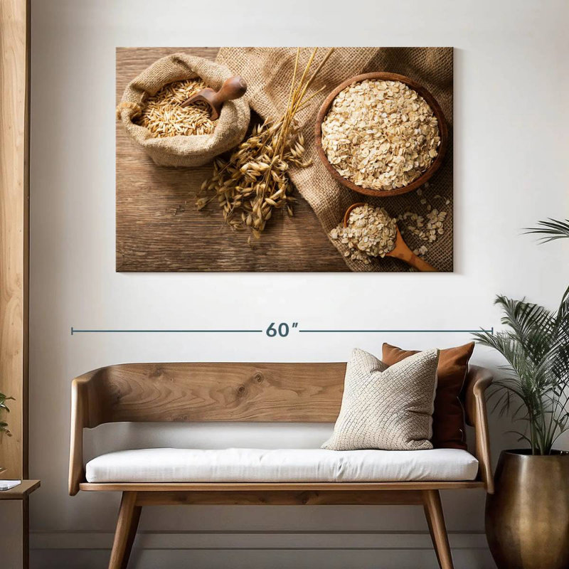 Harnek Oat Produce, 32" H x 48" W