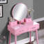 Ensemble coiffeuse et tabouret Liannon-1747238263