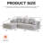 104" Boneless Sofa-341786814