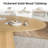 67 in. Pedestal Solid Wood Oval Dining Table Seats 6-632515349