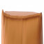 Fauteuil d'appoint et repose-pieds en cuir fleur-526376492