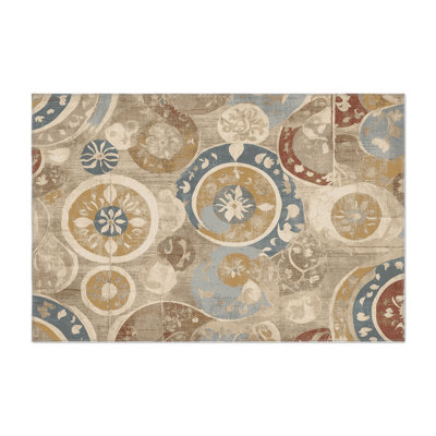 Sleek Spin Indoor And Outdoor Area Rug