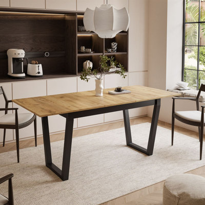 Extendable table ARTON II  140 cm,  "V" legs