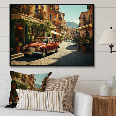 Italy Italian Dolce Vita On Canvas Print