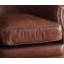 Fauteuil en cuir grain 24 po