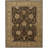 Gilta Rectangle Oriental Handmade Wool Area Rug in Black/Brown-121423709