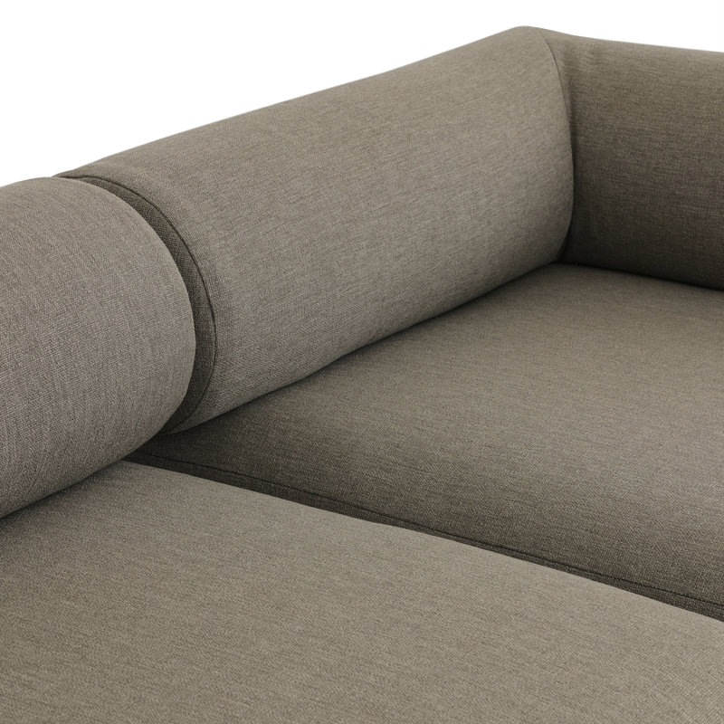Lenox Modular Sectional, Brown Polypropylene/Olefin