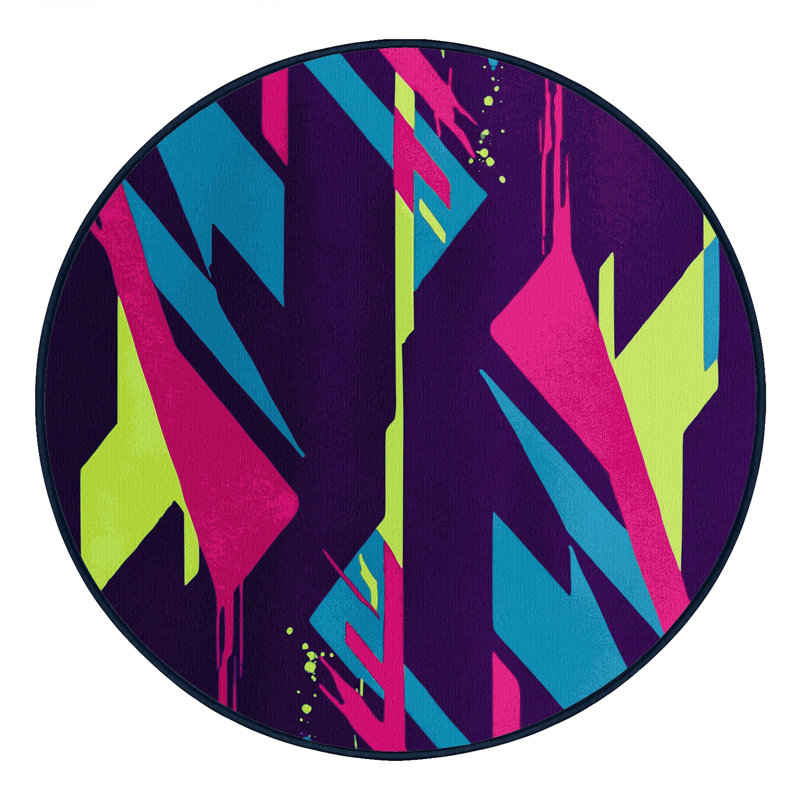 Aurora Surge Rug, Round 3'