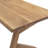 63 inch Solid Elm Wood Dining Table Farmhouse Dining Table with Bench 